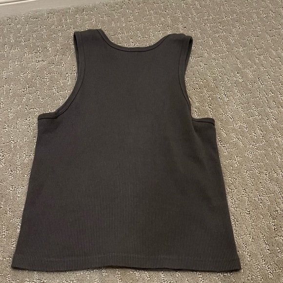 Brandy Melville Grey Tank Top - Picture 1 of 2